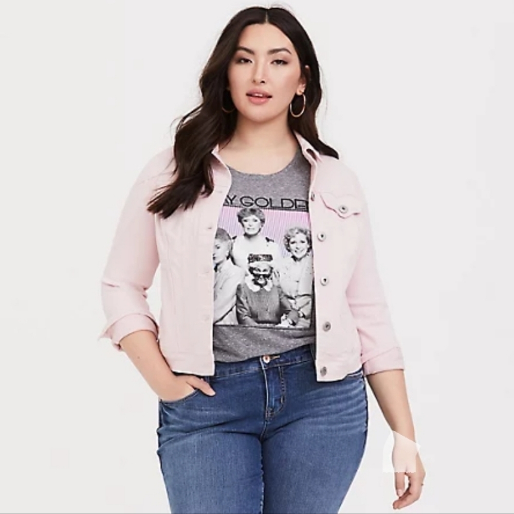 Golden Girls Graphic Tee Stay Golden Plus Size 2 Cabo Studios 2X